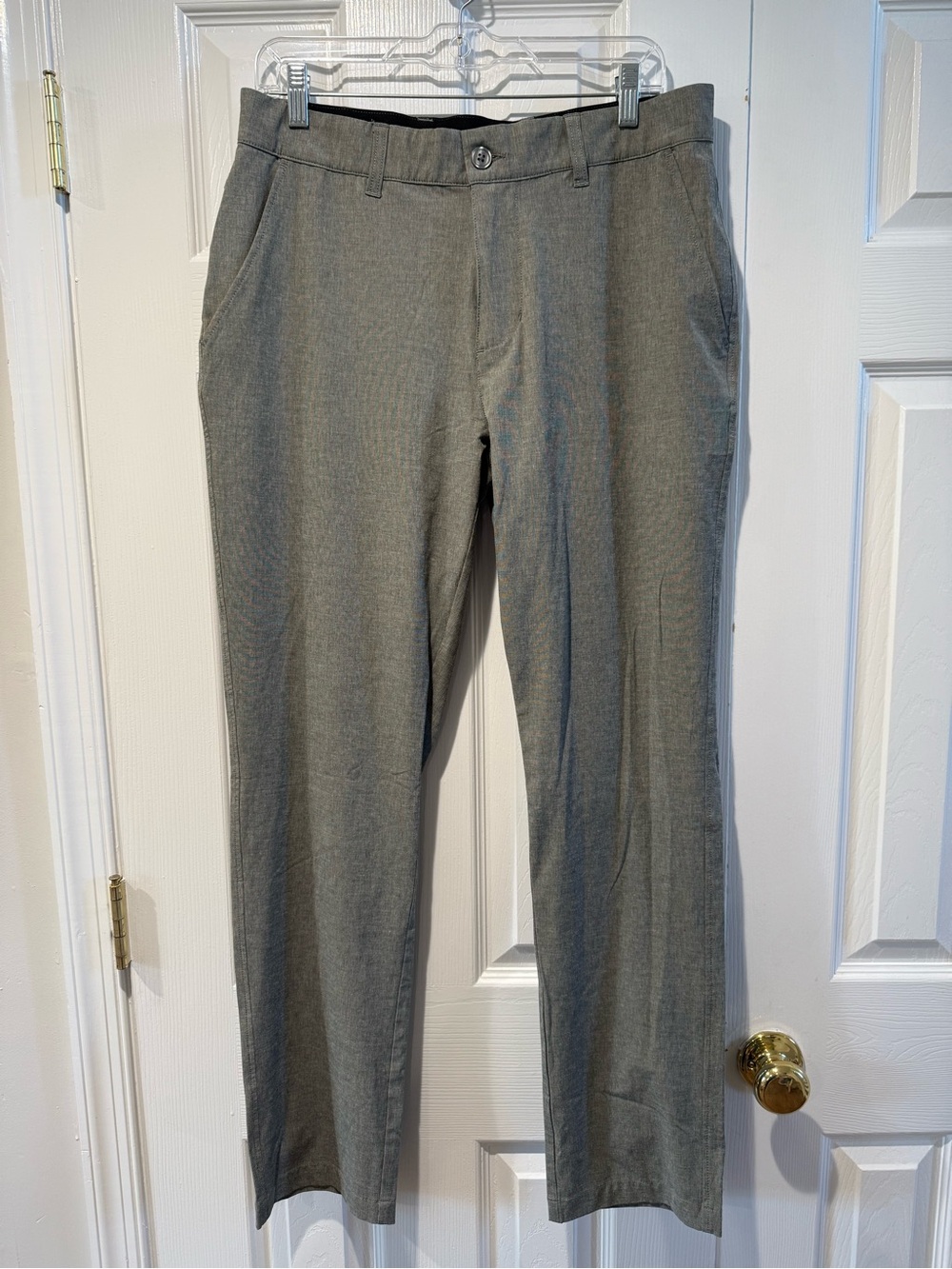1764 Men's Straight-Leg Golf Pants in Gray